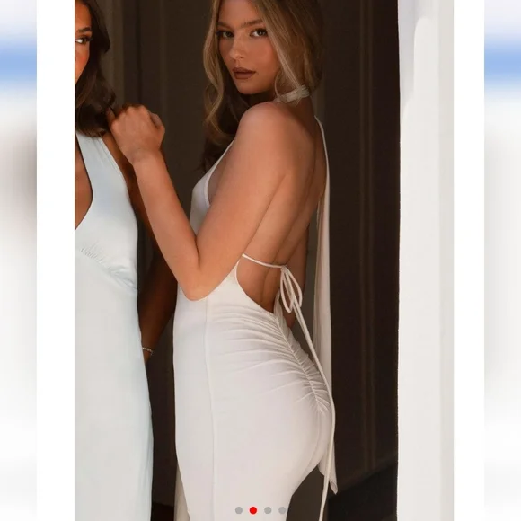 peppermayo Peppermayo Exclusive - Pure Angel Maxi Dress - Snow - Picture 2 of 4